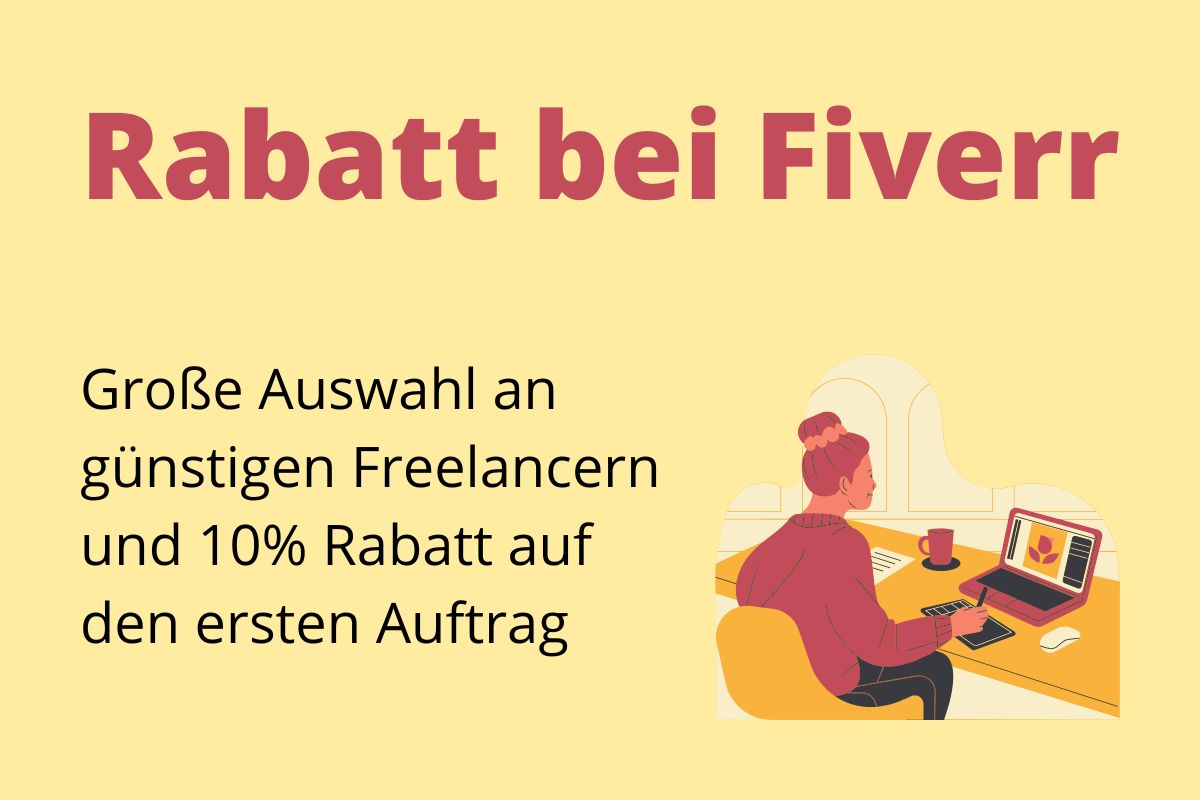 Günstig outsourcen - Rabatt bei Fiverr